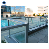 Prime – balustrade d'escalier en granit moderne, balustrade en acrylique, balustrade en plexiglas, vente en gros