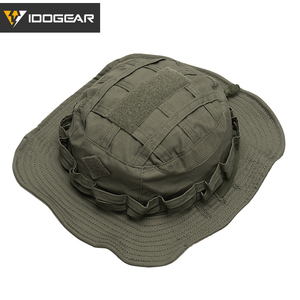 IDOGEAR tactique Boonie chapeau Ranger vert Jungle soleil chapeaux réglable respirant large bord casquette pour Boonie chapeau pêche chasse - Product Image 2