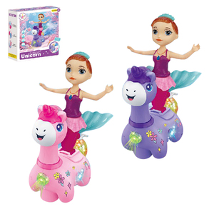Juguete Eléctrico Interactivo de Jirafa Sirena con Luz y Música para Niños, Novedad 2026, Ideal para Jugar en Interiores - Product Image 1