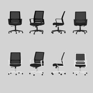 Chất lượng cao Ergonomic lưới ghế mới thiết kế hiện đại điều hành Ergonomic xoay lưới vải cho ghế văn phòng - Product Image 6