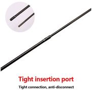 Joran pancing serat karbon 2 bagian, tongkat pancing Bass untuk air tawar Harga Murah 1.68M 1.8M 1.98M