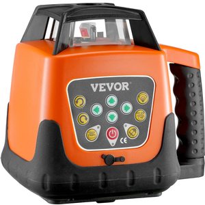 VEVOR เลเซอร์ระดับ 360 องศา ปรับระดับอัตโนมัติ เส้นเลเซอร์สีแดง 5 ระดับความเร็วในการหมุน 4 มุมการสแกน ปรับได้ - Product Image 4