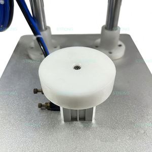 Machine à sceller les bouteilles en verre à roulement pneumatique, petite machine de capsulage pour flacons de parfum en verre - Product Image 5