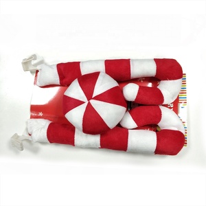 Kit de Décoration de Voiture de Noël en Forme de Sucette, Kit de Voiture de Noël en Forme de Sucette pour Décoration de Vacances, Costume de Voiture en Forme de Sucette - Product Image 4