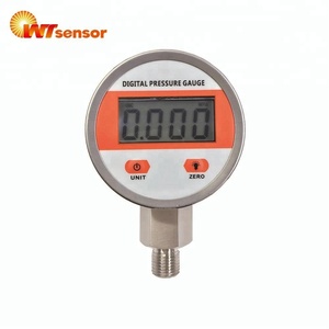 WTsensor 고정밀 디지털 압력 게이지 6MPa OEM 제조업체 스테인리스 스틸 진공 유압 가스 디지털 압력 게이지 - Product Image 2