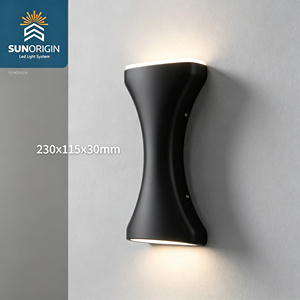 Lampe murale LED extérieure en aluminium 6W, IP65, étanche, pour hôtel, couloir, escalier, chevet - Product Image 3