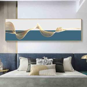 New <strong>Chinese</strong> Style Abstract Decoration Painting Modern Minimalist Living Room Banner Bedroom Bedside Master Room Mural - Product Image 3