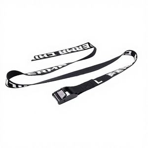 สายรัดโพลีเอสเตอร์แบบปรับได้ ขนาด 1 นิ้ว (25 มม.) รับน้ำหนักได้ 350 กก. 4400 ปอนด์ พร้อมหัวเข็มขัดแบบแคม ได้รับการรับรองมาตรฐาน ISO 9001 ขายส่ง - Product Image 4