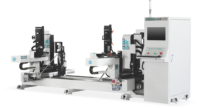 Machine à tenonner CNC automatique JUNRAN à sept axes de haute précision pour le travail du bois, puissance 17KW, capacité de travail des pièces 2200*180*70mm
