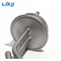 LJXH Élément chauffant à immersion Tri-Clamp 2 pouces (64 mm) Type S pour brassage DN25 Filetage BSP 1 pouce 240V 4.5KW-6.5KW