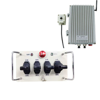 Télécommande de grue 12V 24V à 4 leviers, télécommande hydraulique pour grue, contrôleur de pièce de grue IP68, ensemble de télécommande pour engins lourds
