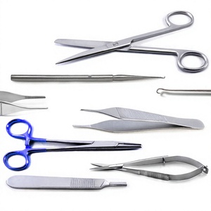 Juego de 6 instrumentos quirúrgicos de blefaroplastia, instrumentos de cirugía plástica de buena calidad de KAHLU ORTHOPEDIC - Product Image 1