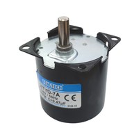 Moteur synchrone à aimant permanent personnalisé AC230V 60Hz 25RPM avec arbre de sortie