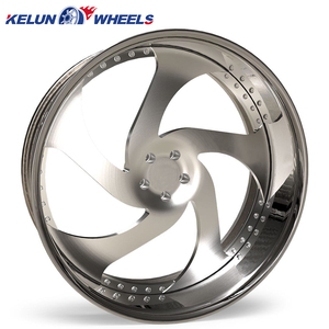 Ruedas forjadas KELUN BRAND WHEEL de 26 pulgadas, llantas Rucci forjadas 5x114.3, llantas cromadas personalizadas, llantas cóncavas. - Product Image 2