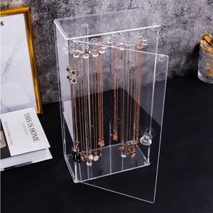 Boîte <span class=keywords><strong>collier</strong></span> acrylique personnalisée <span class=keywords><strong>avec</strong></span> porte articulée - Product Image 6
