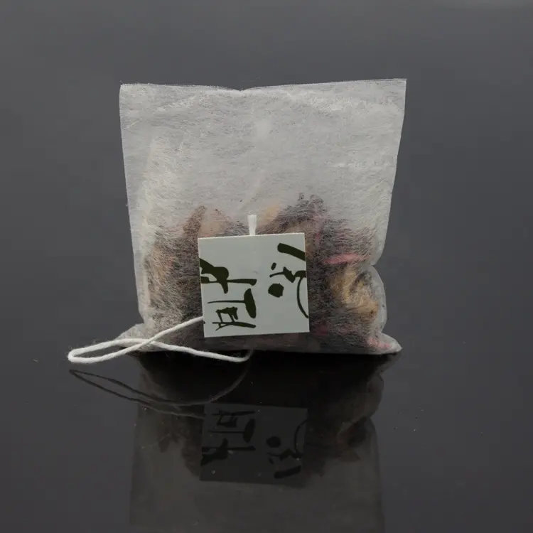 गैर बुना खाली चाय बैग के लिए ढीला चाय गर्मी सील कॉफी फिल्टर बैग