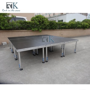 Nouvelle arrivée : Scène modulaire portable avec pieds en aluminium pour événements en plein air - Product Image 6