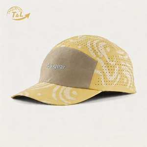 Casquette de baseball respirante en maille 4UGEAR, imprimé géométrique, unisexe, pour l'extérieur, printemps-été, ajustée, bleu clair gris - Product Image 3