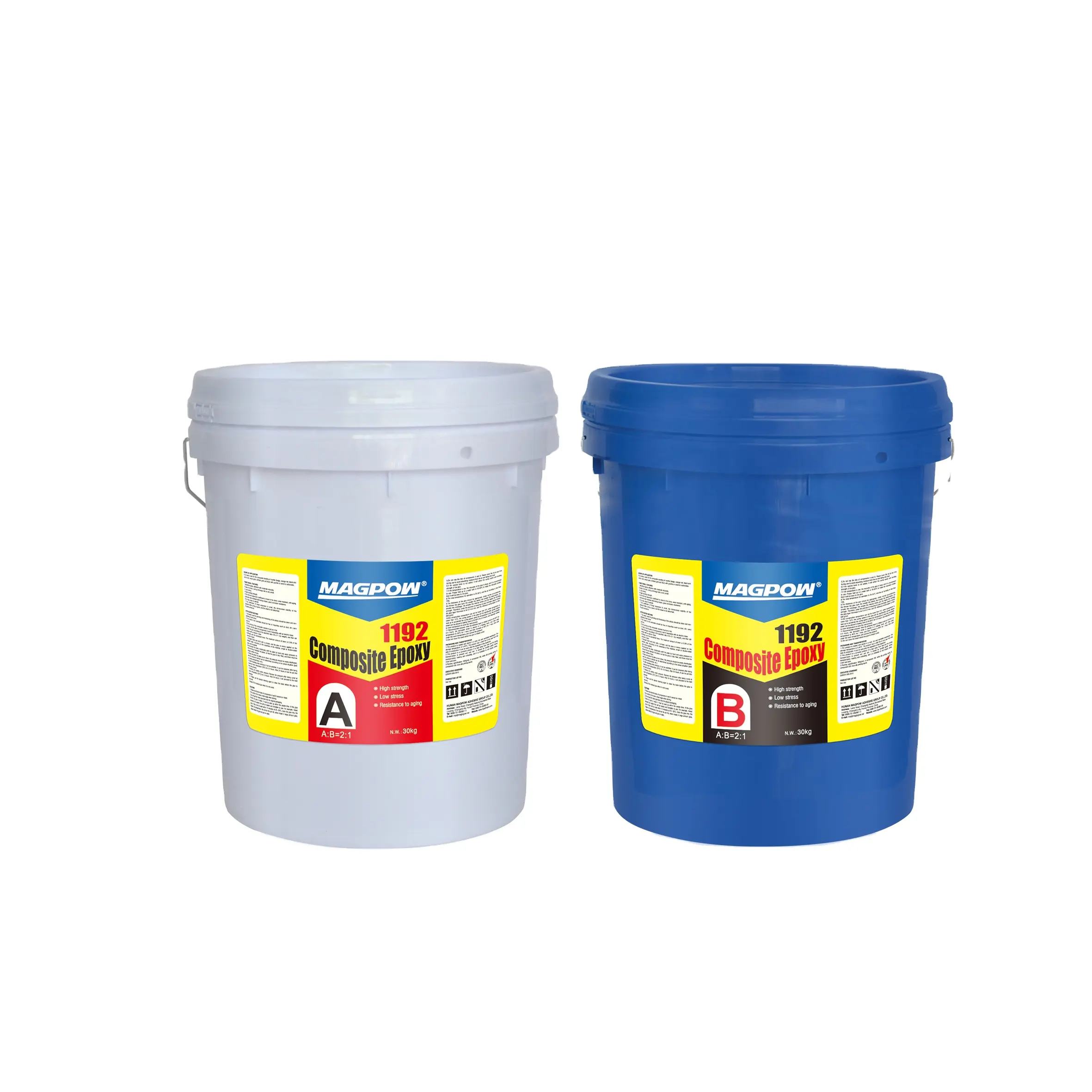 MAGPOW 1192 90 kg/set Composites Epoxy Resin for Laminating Marble With Granite or Ceramic