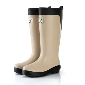Adult Women PVC Fashion Wellington Garden Rain Boots
