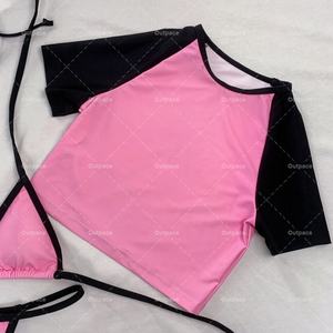 Micro Bikini 3D con Logotipo Personalizado, Conjunto de 3 Piezas, Talla XXL, Sexy, Mini Tanga, Traje de Baño Deportivo, Bra Triangular Estampado para Mujer - Product Image 2