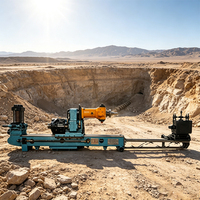 Foreuse hydraulique complète sur chenilles |   75 kW max. Profondeur 500 m |   Électrique 380V |   Machine de carottage pour l'exploration géologique et l'exploitation minière |   JZ
