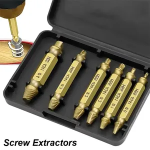 Nhỏ nhanh chóng bị hư hỏng vít <span class=keywords><strong>extractor</strong></span> Kit dễ dàng phá hủy HSS khoan bit thiết lập cho Bolt vít Remover - Product Image 1
