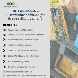 FOG Bio Block Produit Commercial pour la Vaisselle et la Stérilisation en Cuisine, pour l'Élimination des Huiles et Graisses dans le Traitement des Eaux Usées - Product Image 1