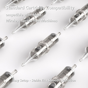 Agujas <span class=keywords><strong>de</strong></span> Cartucho para Tatuaje <span class=keywords><strong>de</strong></span> Marca Privada, Esterilizadas con Gas EO al 100%, Desechables, Personalizadas OEM Pro2.0, con Membrana - Product Image 5