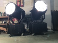 Lampe au xénon 3KW 4KW 7KW Tête mobile extérieure Faisceau 4000w 7000w Sky tracker Projecteur de recherche
