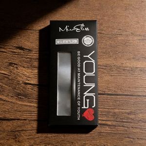 Free Design Silver Stamped <b>Window</b> Nail Film Box Premium Metallic Cardstock Packaging with Clear <b>Panel</b> for Nail Art - Product Image 1