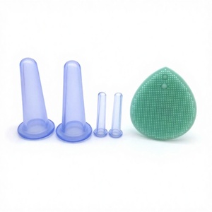 <span class=keywords><strong>Ventouse</strong></span> en silicone pour massage corporel, <span class=keywords><strong>anti</strong></span>-<span class=keywords><strong>cellulite</strong></span>, amincissant, thérapie par massage, <span class=keywords><strong>appareil</strong></span> de drainage des méridiens pour adultes - Product Image 2
