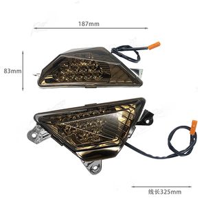 Luz LED de Señal de Giro Lateral de Repuesto, Color Ámbar, para <span class=keywords><strong>KAWASAKI</strong></span> <span class=keywords><strong>NINJA</strong></span> 250 300 400 650 <span class=keywords><strong>1000</strong></span> Z1000SX ZX-6R <span class=keywords><strong>2013</strong></span> en Adelante - Product Image 6