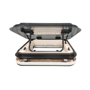 MAYGOOD, tragaluces de ventana de techo de aluminio a prueba de insectos para autocaravana, <span class=keywords><strong>coches</strong></span> modificados, tragaluz escapado - Product Image 1