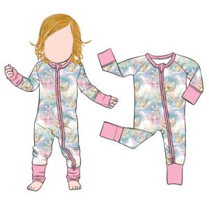 Combinaisons pour bébé en gros pour Pâques, imprimés de bébés et d'œufs, manches longues, tissu en bambou, pyjamas pour bébé, combinaison pour nouveau-né - Product Image 2