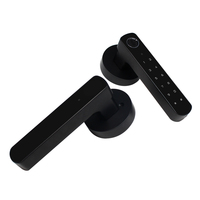 Kunci Pintu Digital Pintar Secukey Wireless Single Door Lock Handle Biometrik Sidik Jari Tuya Kunci Mekanik Pintu Kayu