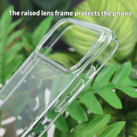 Protecteur d'appareil photo Housse de téléphone souple pour iPhone 17 Air Transparent TPU Phone Case pour iPhone 16 17 Pro Max 15 14 13 12 11 Pro