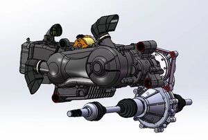 Động Cơ <span class=keywords><strong>Gy6</strong></span> 180cc 200cc <span class=keywords><strong>250cc</strong></span> 300cc Có Vi Sai - Product Image 2