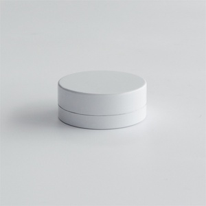 Hot Selling Aluminium Round 25ml Cosmetic & <b>Perfume</b> <b>Containers</b> Empty Metal Tin Jar with Screw Cap Customized Color - Product Image 1