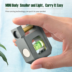 Onkel.j alüminyum alaşımlı su borusu seviye ölçüm araçları manyetik boru seviye aracı Zhejiang çin'den HPM-027-001 52x41x19mm - Product Image 4