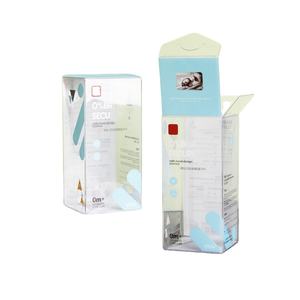 Logotipo personalizado <span class=keywords><strong>acetato</strong></span> <span class=keywords><strong>transparente</strong></span> plegable pequeño <span class=keywords><strong>Rectangular</strong></span> semitransparente cosmético Pvc Pet Pp embalaje <span class=keywords><strong>caja</strong></span> de plástico de regalo <span class=keywords><strong>transparente</strong></span> - Product Image 3