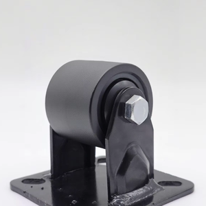 Fabrikpreis Nylon Starre 2-Zoll Feststehende Schwerlast-Industrierollen Kugellager 300kg Tragfähigkeit Langlebiger Trolley 1 Jahr Garantie - Product Image 4