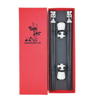 Lot de 25 baguettes en bois à motif de dragon chinois, boîte-cadeau en papier classique écologique de 23cm, lot de 2 paires pour les entreprises