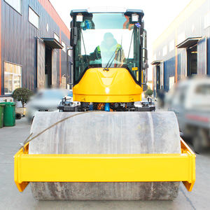 Compattatore di strato di asfalto sottile 8 Ton 10 Ton benzina Diesel vibranti in Tandem asfalto compattatore rulli stradali - Product Image 4