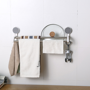 Portasciugamani da Bagno in <span class=keywords><strong>Plastica</strong></span> ABS di Alta Qualità, Adesivo Senza Danni alle Pareti - Product Image 5
