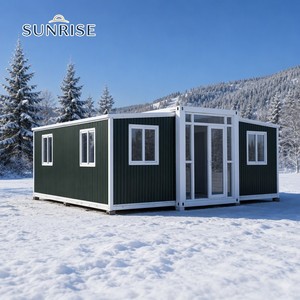 Casa Prefabricada Moderna SUNRISE de 2 Dormitorios, Expandible, de Lujo, Personalizable, Diseño Modular para un Estilo Contemporáneo - Product Image 1