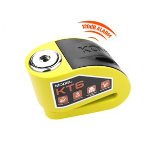 Système d'alarme de sécurité étanche moto serrure alarme haut décibel et câble vélo antivol vélo alarme frein à disque serrure - Product Image 2