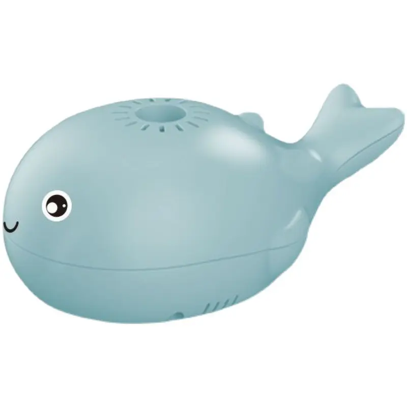 어린이 교육 장난감 서스펜션 불기 공 장난감 귀여운 재미있는 바다 작은 고래 팬 부상 공 어린이 선풍기 장난감