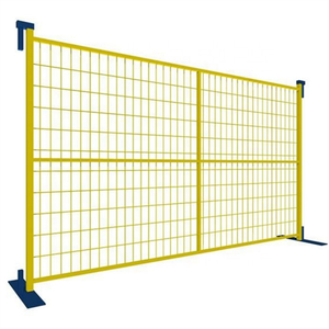 Valla Temporal Galvanizada en Caliente para Construcción en Canadá, 6 pies x 9.5 pies, Paneles de Valla de Construcción Personalizados - Product Image 1