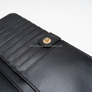 Cartera de Cuero Genuino con Bloqueo RFID, Estilo Vintage, con Clip para Billetes, Cartera Bifold, Monedero Tipo Clutch, Cuero Crazy Horse, Cartera Larga para Hombre con Cadena - Product Image 4